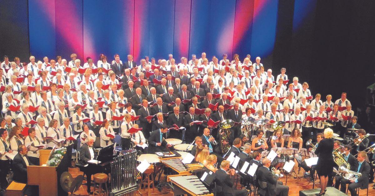 Grootkoor Friesland & Brassband De Wâldsang -  Kerstconcert
