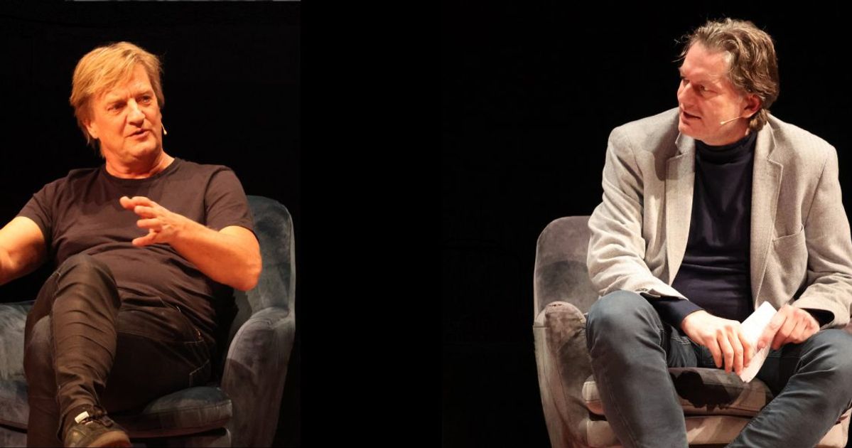 Eddy van der Ley en Wim Kieft — Na de kopbal